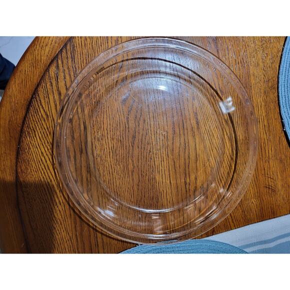 Vintage 209 Pyrex 9.5" Pie Dish Plate Pan Clear Glass Made USA - Picture 10 of 12